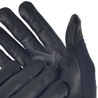 Riding Gloves ALMA Y Leather, Black - 3