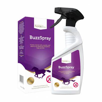 HorseLinePRO BuzzSpray 750ml - naturalny preparat odstraszający kleszcze, komary i gzy