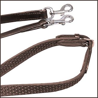 Draw reins DAW-MAG American Rubber with Leather / 36020 - 3