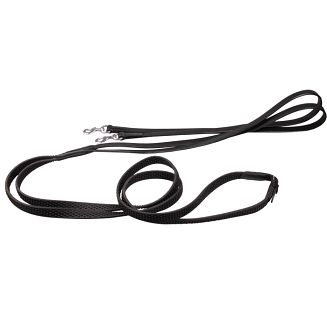 02L DAW-MAG Rubber and leather draw reins  - 2