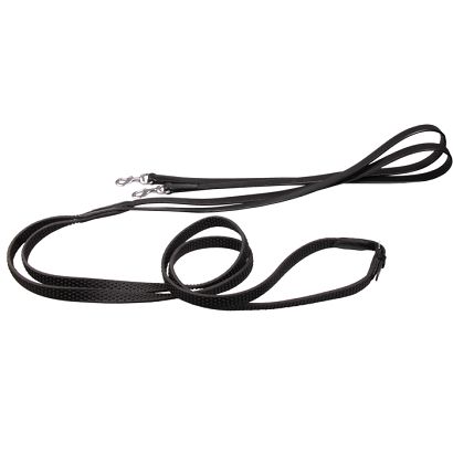 02L DAW-MAG Rubber and leather draw reins 