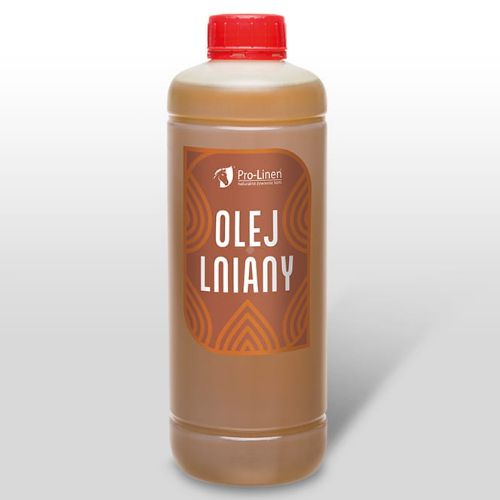 Olej Lniany dla koni™ PRO-LINEN , kwasy Omega-3, 1 L