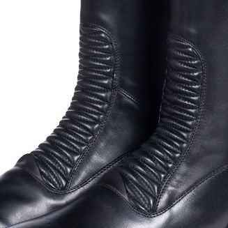 Oficerki skórzane HKM Killarney czarne / 14116 - 3