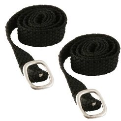 Spur Straps – Webbed Nylon - Black