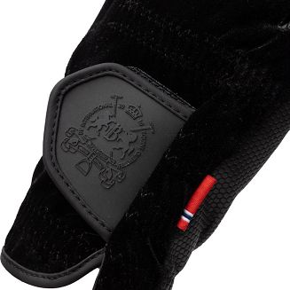 Rękawiczki jeździeckie B Vertigo Elyssa, czarne / P47V3 - 3