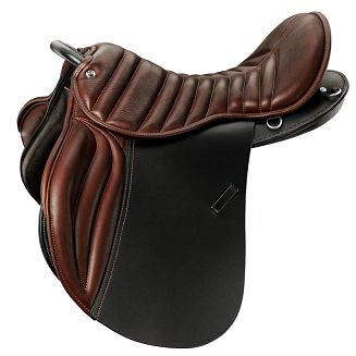 W tylnej części ławek znajdują się uchwyty ze stali nierdzewnej, do których można przytroczyć sakwy lub inne akcesoria, zwiększając funkcjonalność siodła.