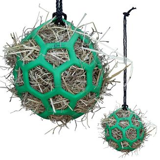 Hay Ball  COVALLIERO Flex – 22 cm, Green - 2