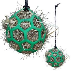 Hay Ball  COVALLIERO Flex – 22 cm, Green