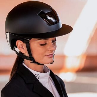 Kask jeździecki KASK Kooki Lady, Black Mat / HHE0A037 - 2