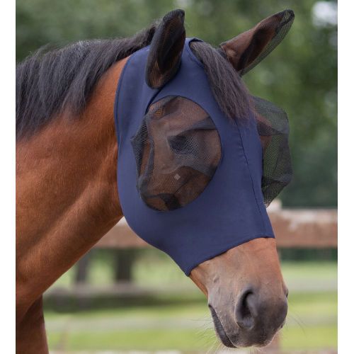 Siatka - maska chroniąca przed muchami QHP Super bug / 5344 - kolor granatowy 