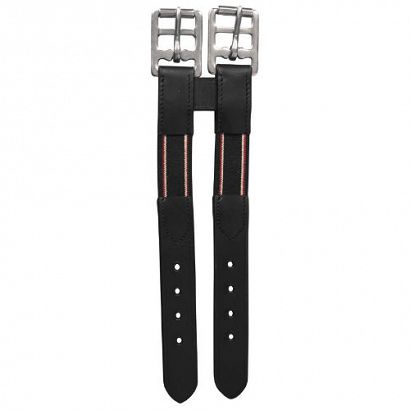 Leather girth extention  elastic insert / 11080