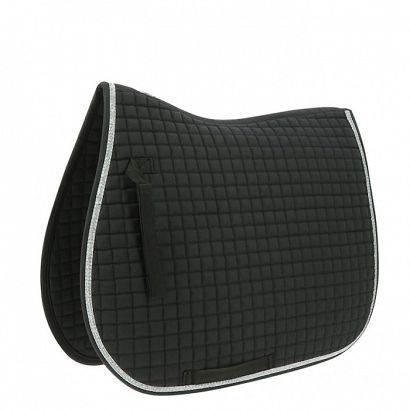 Saddle Pad  PVS PONY Riding World  GIRLY - Black / 204543