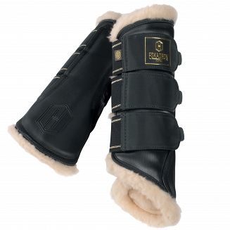 Ochraniacze kontaktowe ESKADRON Softslate Evo-Wool - para , Heritage  - kolor ciemno zielony antique green