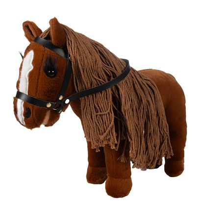 Maskotka pluszowa konik HKM Cuddle Horse Brown / 15485