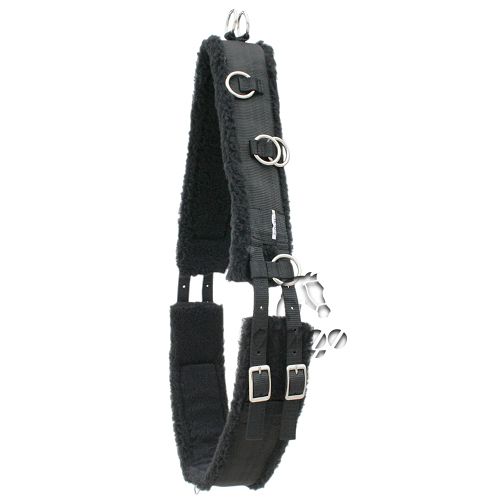 Lunging roller padded MUSTANG with synthetic fur / 1709 