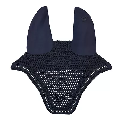 Nauszniki Y Chic z kryształkami, granatowe / 18670