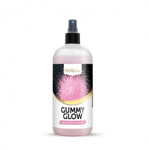 GUMMY GLOW – HorseLinePRO Glitter Spray Conditioner with Sweet Gummy Scent 500ml