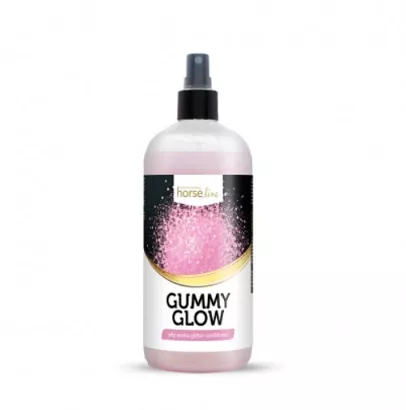 GUMMY GLOW – Odżywka brokatowa HorseLinePRO o zapachu słodkich żelek 500ml