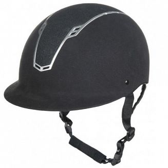 Riding helmet HKM GRAZ, meets standard VG1 - black