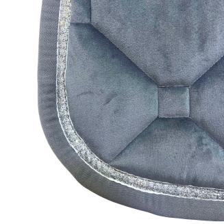 MUSTANG Velvet Saddle Pad VS,Grey - 2