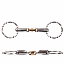 Hollow bit STALLION-NY  with copper link - stainless steel / 15163 