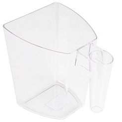 Plastic Feed Scoop for Horses KERBL  2 L – Transparent / 29726