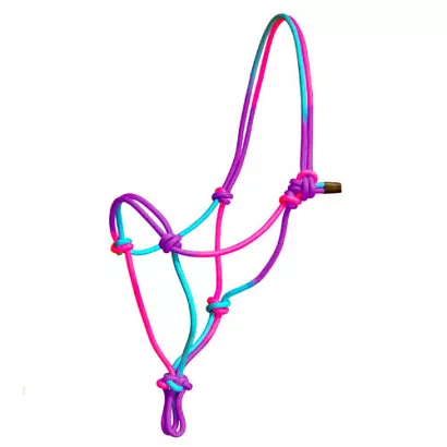 Knotted halter HE HORSENJOY RAINBOW / 180401