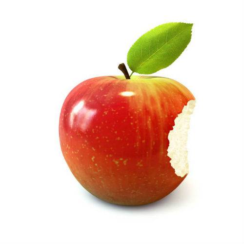 USG Wędzidło oliwkowe plastikowe jabłkowe podwójnie łamane 