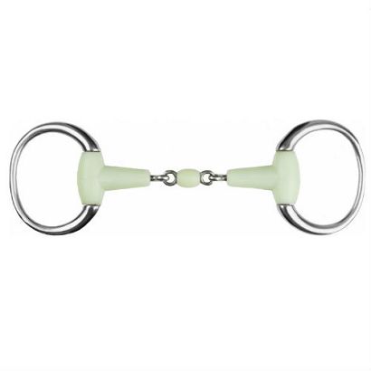 USG Wędzidło oliwkowe plastikowe jabłkowe podwójnie łamane / 3914