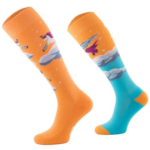 Horse Knee High Socks Unicorn / SJBW - 07