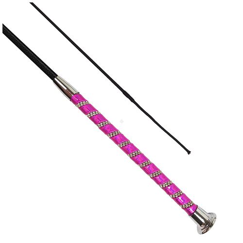 Dressage whip Euphoria, pink 110 cm