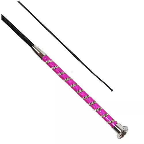 Dressage whip Euphoria, pink 110 cm