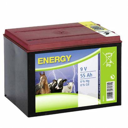 Dry Battery Zinc-Air CanAgri 9V 55Ah or electric fencing / 11-0061