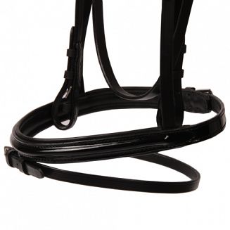 DAW-MAG Padded  bridle with flash noseband - noseband