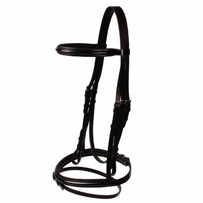 DAW-MAG Padded  bridle with flash noseband