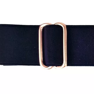 Elastic trouser belt HORSENJOY Bit black / rose gold - 2