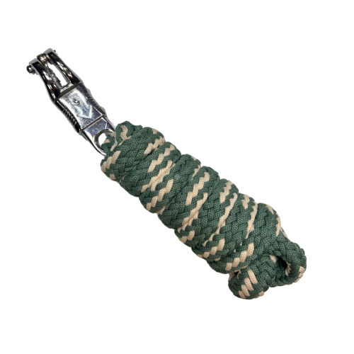 Lead Rope for Horses with a Safe Snap Hook Olive MIX / 4279