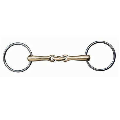 Loose ring snaffle + lozenge 18 mm + argentan HKM / 9875