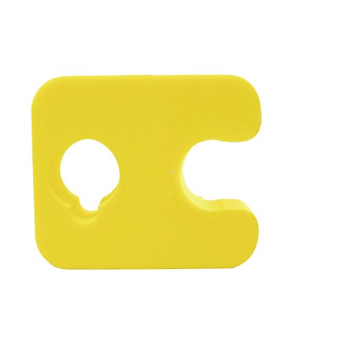 Bloczek na drągi, wykonany z lekkiego i wytrzymałego tworzywa.