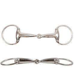 Hollow eggbutt bit  STALLION NY / 15140 