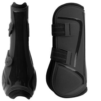 Ochraniacze sportowe B VERTIGO Ocala przód, zapinane na kołki, black X8350 - 2