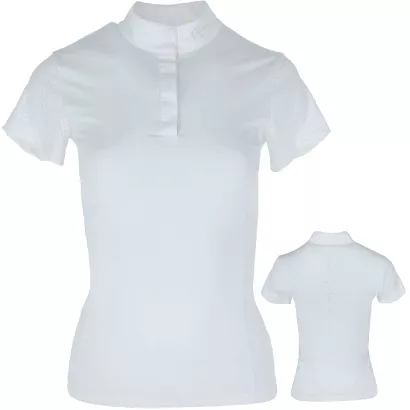 Children's Riding Competition Shirt  COVALLIERO white / 3230322