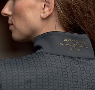 Koszulka funkcyjna damska Covalliero Anniversary Active grafitowa - 4