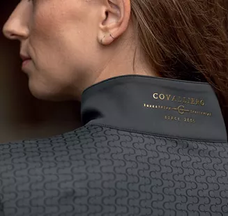 Ladies' riding Shirt  Covalliero Anniversary Active graphite - 4