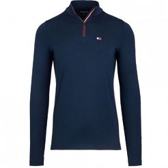 0 Koszulka jeździecka, termoaktywna męska TOMMY HILFIGER L/SL / TH10132-004