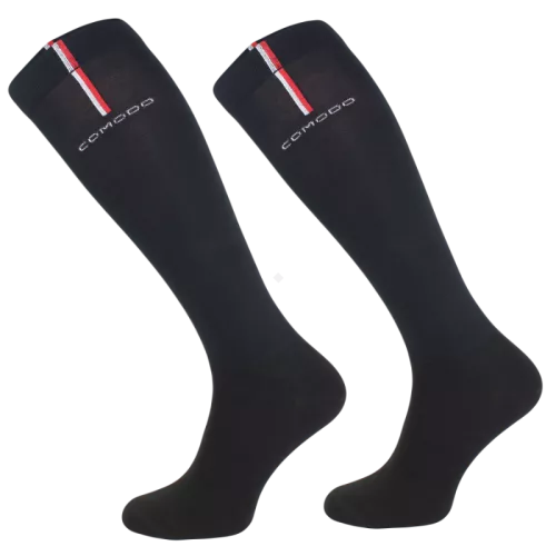 Coolmax Rider Equestrian Knee-High Socks – Black / SJPR 01