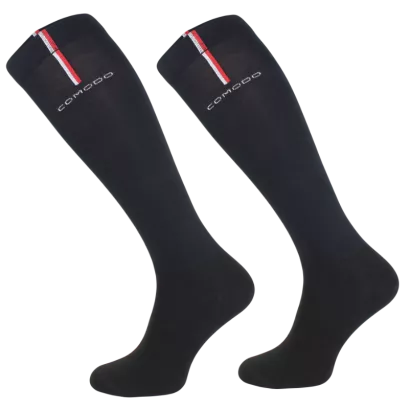 Coolmax Rider Equestrian Knee-High Socks – Black / SJPR 01