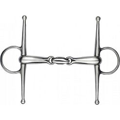 FEELING "Anatomic" satin finish full cheek snaffle