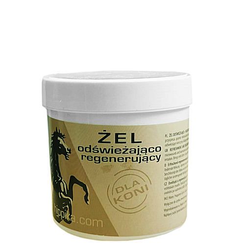 Żel odświeżająco-regenerujący HIPPIKA  z wyciągiem z arniki i kasztanowca 300ml 
