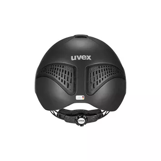 UVEX Kask jeździecki EXXENTIAL II- regulowane otwory wentylacyjne, z atestem VG1 / 433420